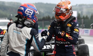 Red Bull teme que George Russell hará aún más fuerte a Mercedes