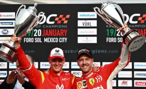 Mick Schumacher y Sebastian Vettel, equipo alemán en la ROC 2022