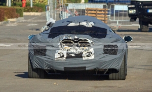 Escucha al sustituto del Lamborghini Aventador 2023 en este video espía