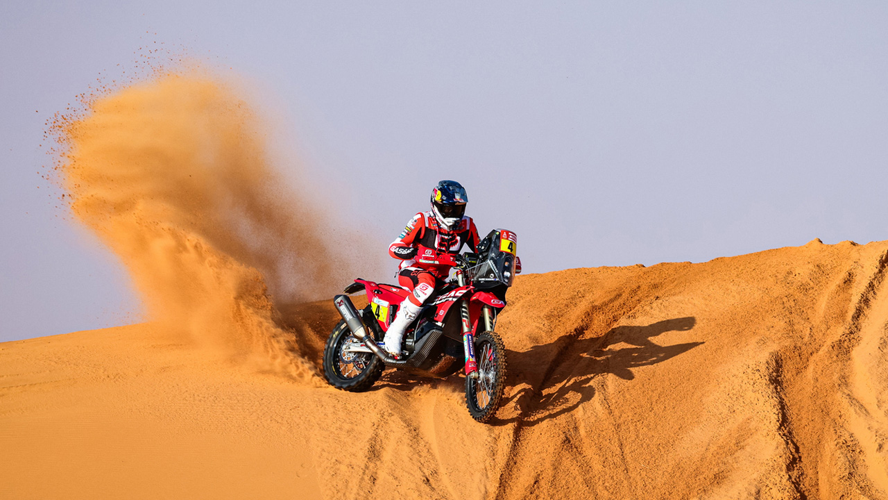 Daniel Sanders wins the neutralized sixth stage and climbs to the Dakar podium