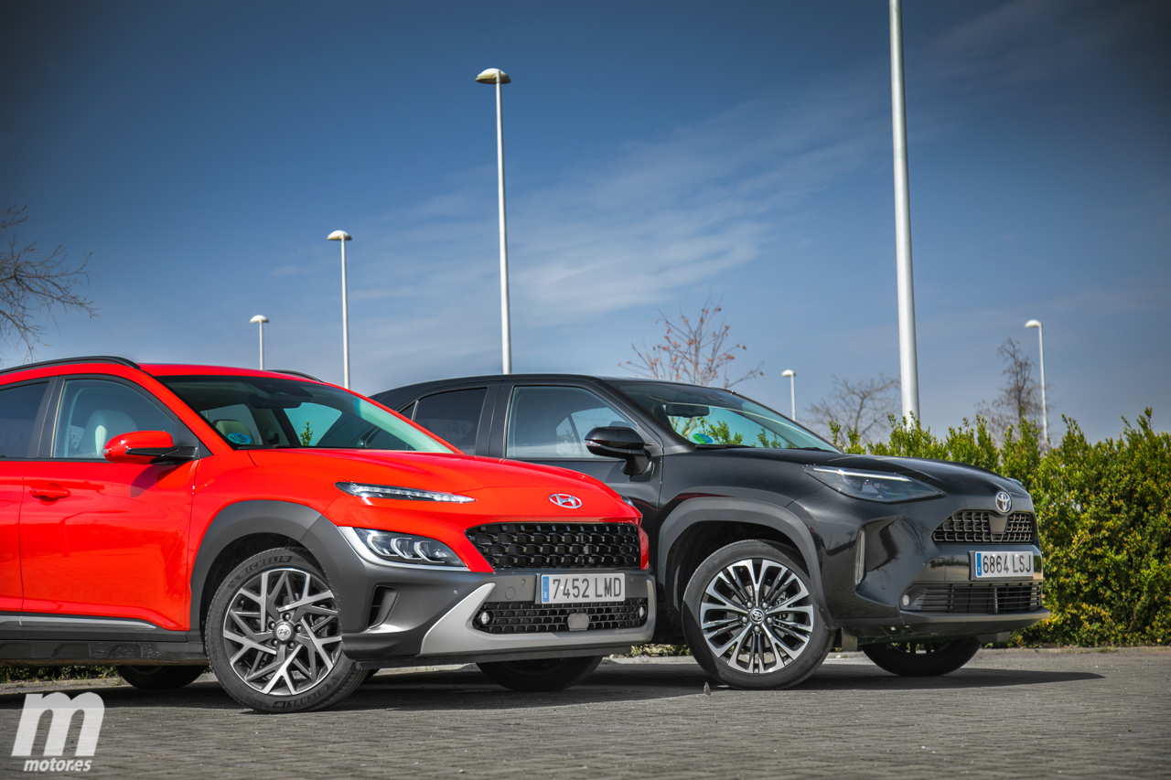 Comparativa Toyota Yaris Cross vs Hyundai KONA Hybrid (Con vídeo)