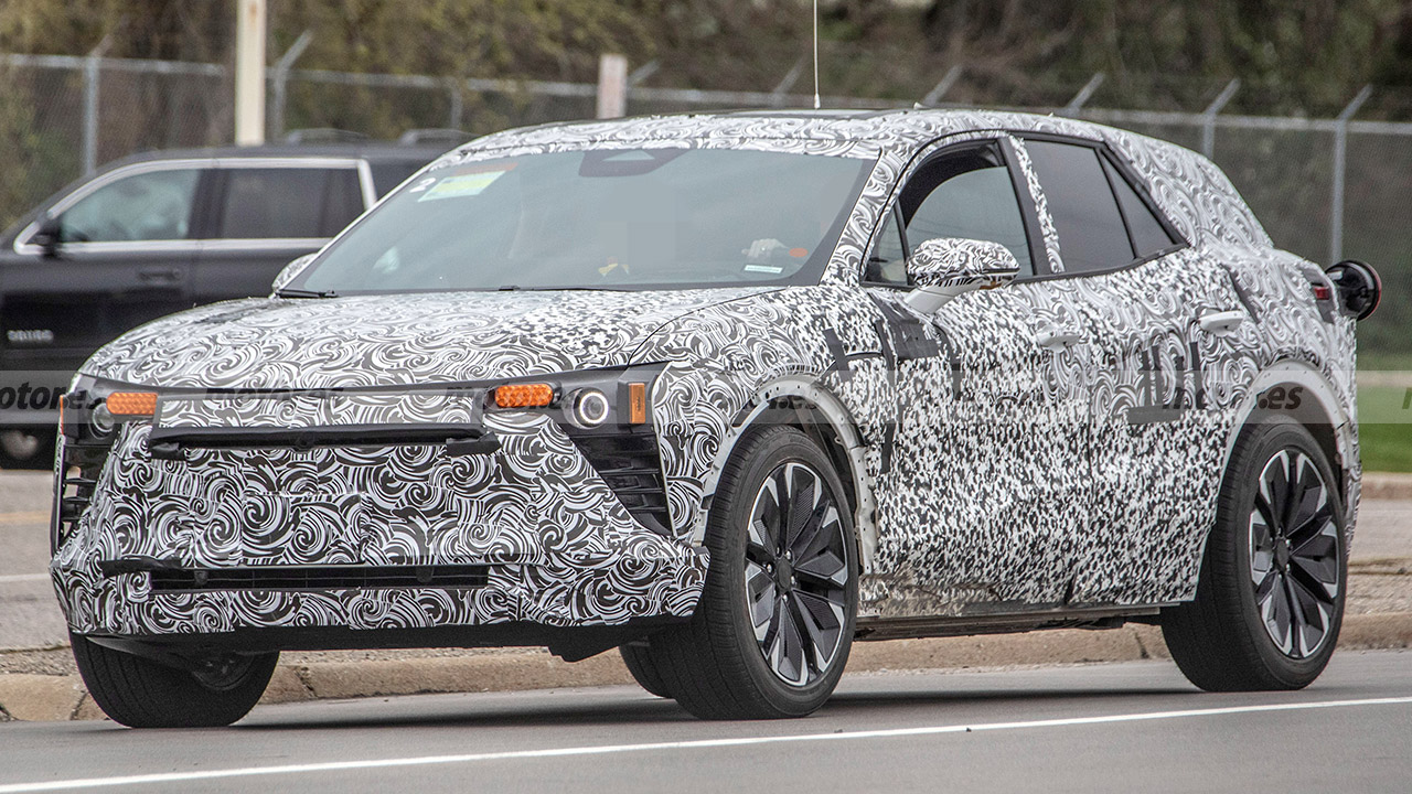 Chevrolet develops its new electric SUV taking the Volkswagen ID.4 as a reference Chevrolet develops its new electric SUV taking the Volkswagen ID.4 as a reference