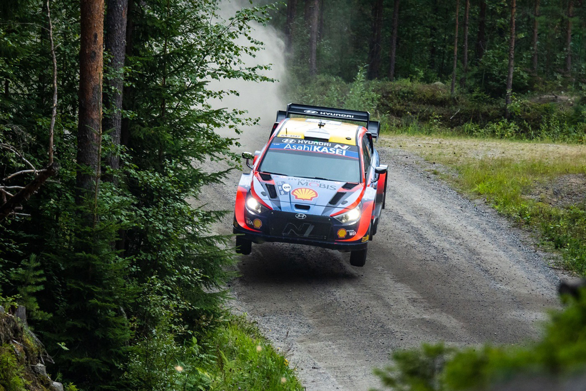 Ott Tänak shows his strongest version at Rally Finland Ott Tänak shows his strongest version at Rally Finland