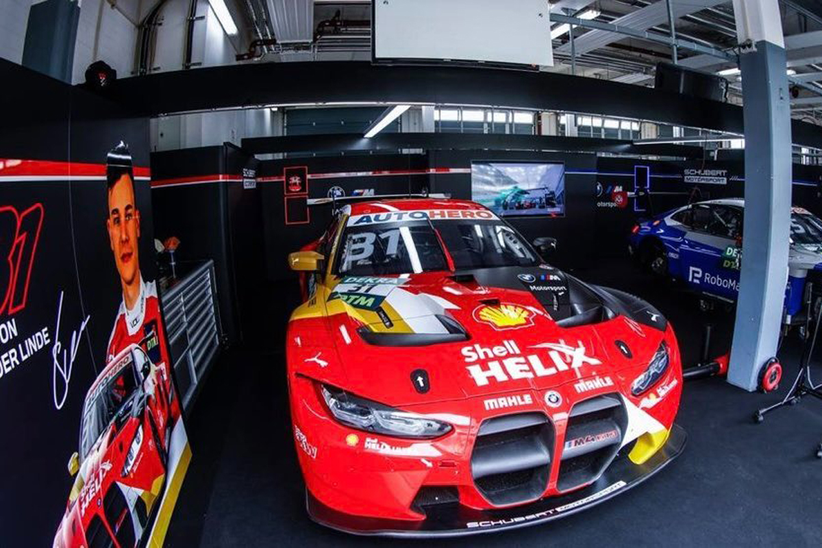 Sheldon Van Der Linde Empieza Con Fuerza La Cita Del DTM En El Red Bull 