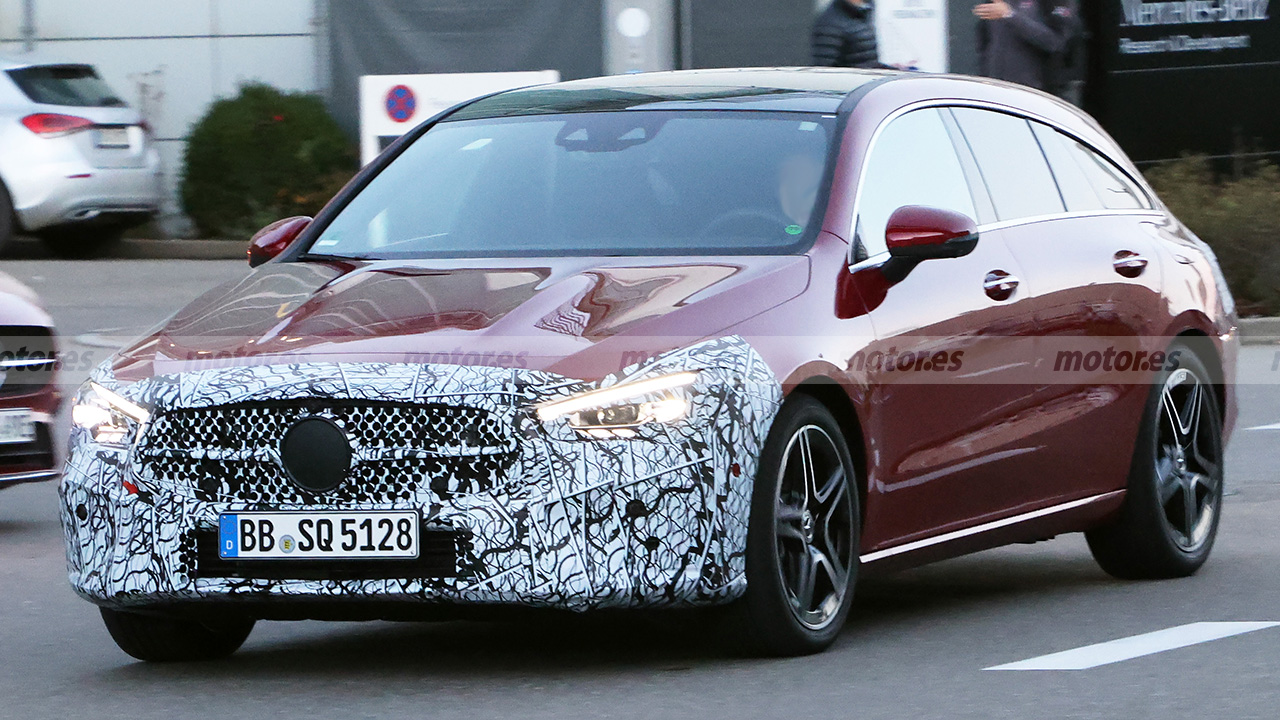 Mercedes CLA Shooting Brake 2023, cazada la última renovación del ...