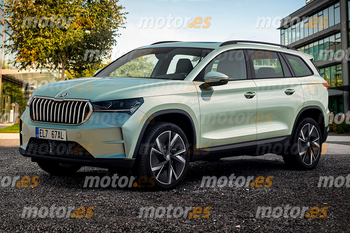 Adelanto del futuro Skoda Kodiaq, la esperada renovación de un SUV