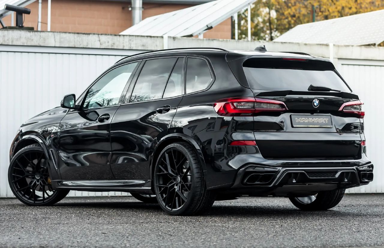 MANHART reinventa el BMW X5 M50d, un diésel convertido en un SUV ...