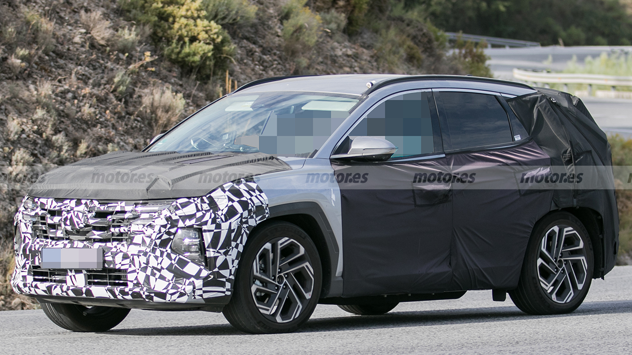 El desarrollo del nuevo Hyundai Tucson 2024 afronta la recta final en ...