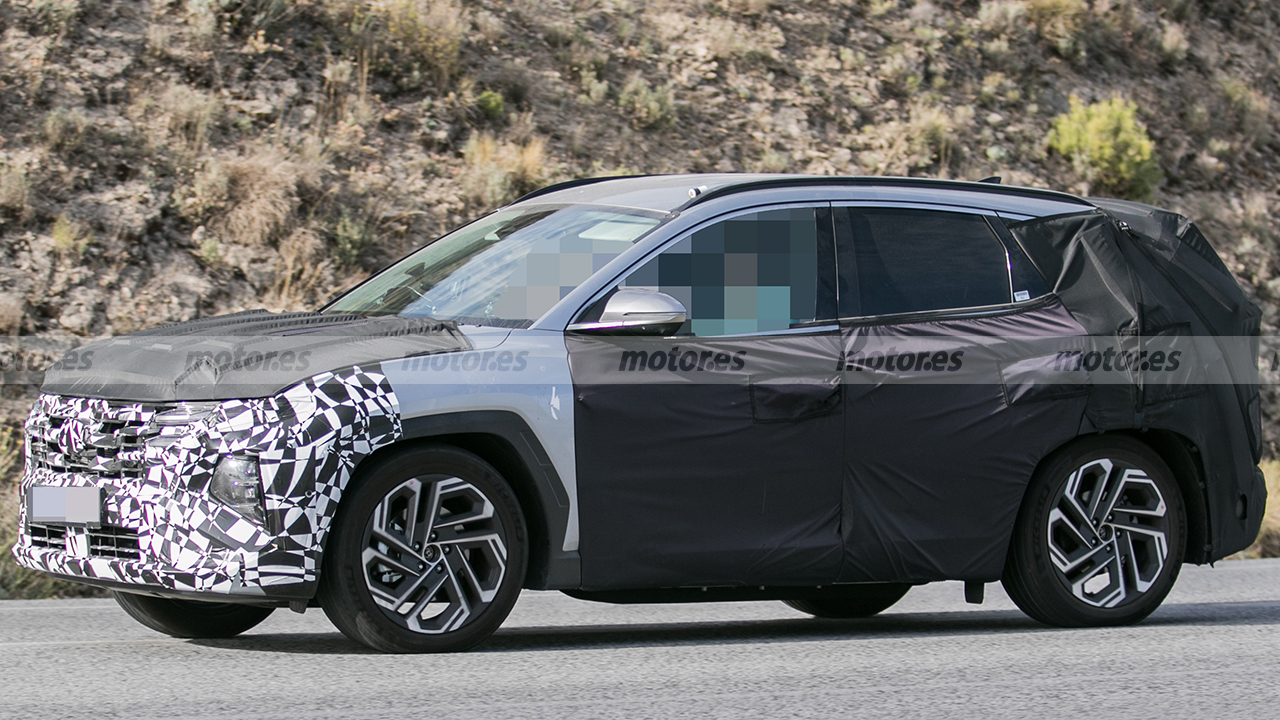 El desarrollo del nuevo Hyundai Tucson 2024 afronta la recta final en ...