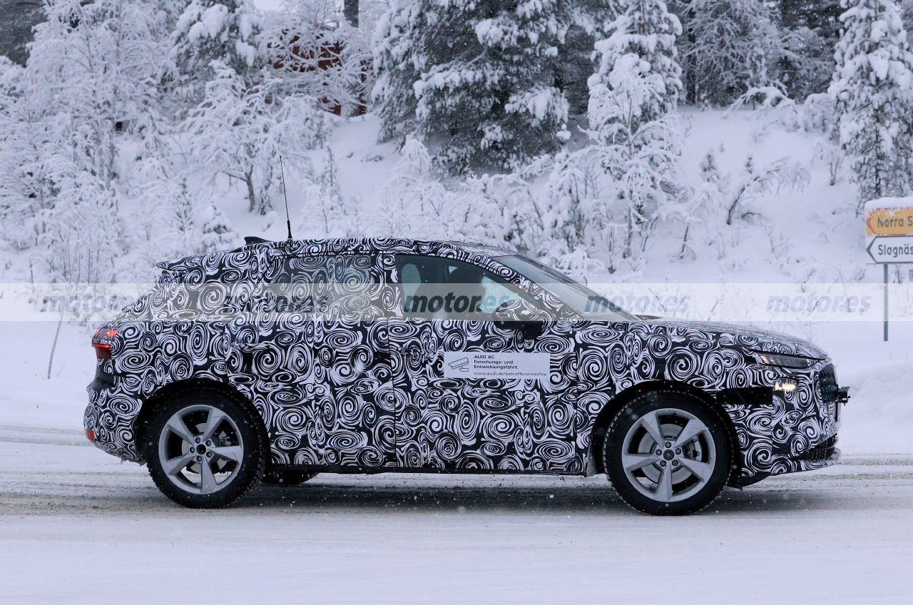El nuevo Audi Q3 2025 deja ver en las gélidas pruebas de Invierno en