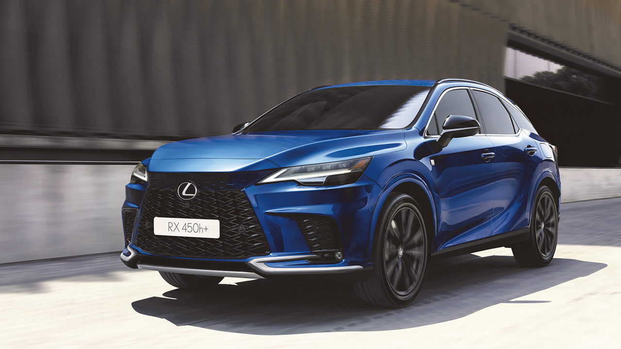 Lexus Rx Typography El Lexus RX híbrido enchufable estrena el acabado F Design, una versión ...