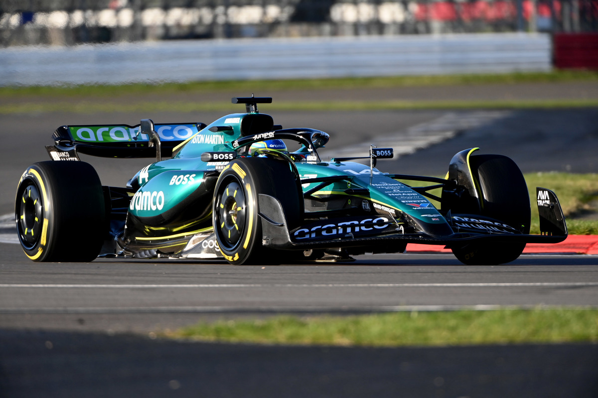 Miniature F1 1/43 - Aston Martin AMR24 - Fernando Alonso #14 - GP Arabie Saoudite 2024 - Spark S9529