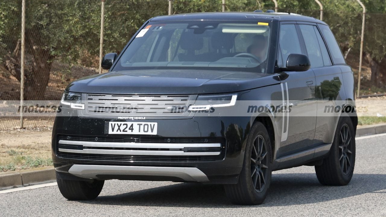 El Range Rover Electric 2025 reaparece en fotos espía, un desarrollo ...