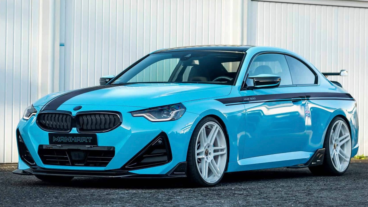 MANHART lleva al BMW M240i al límite con más de 50 CV, pero sin hacer excesivo daño en la cuenta bancaria