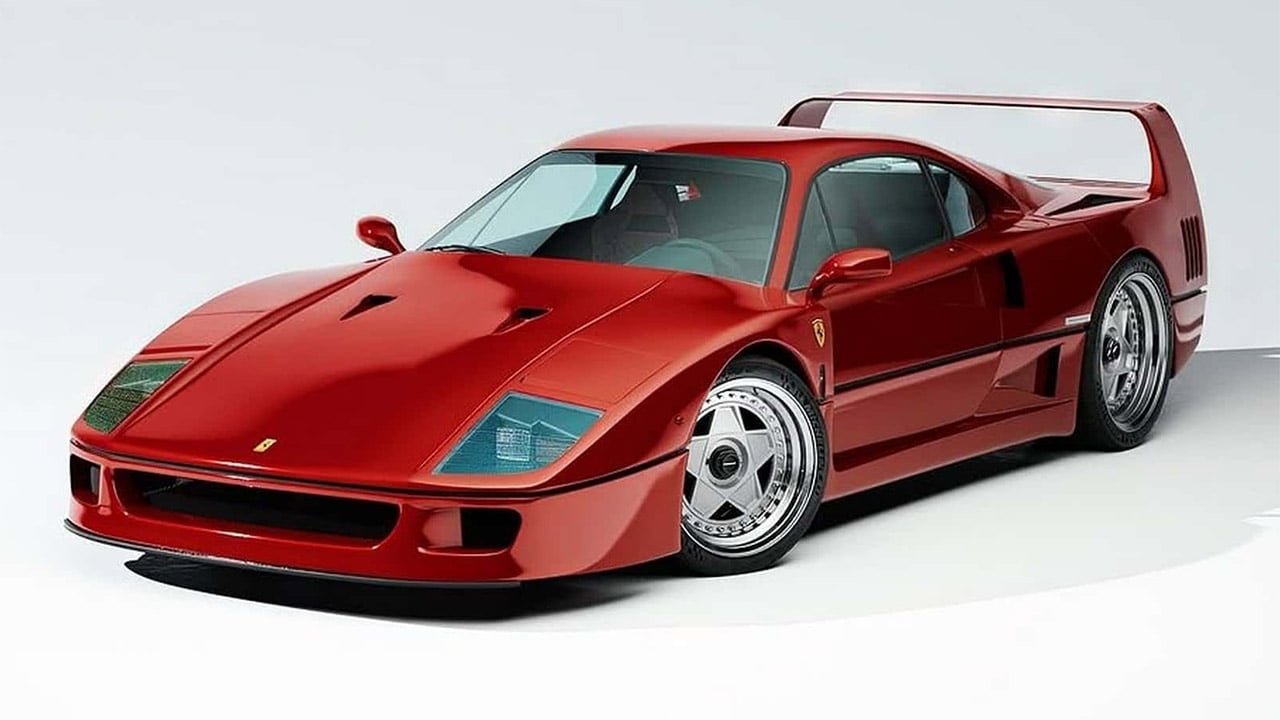 Un Ferrari F40 Alte Prestazioni espectacular, Officine Fioravanti da vida al F40 más
