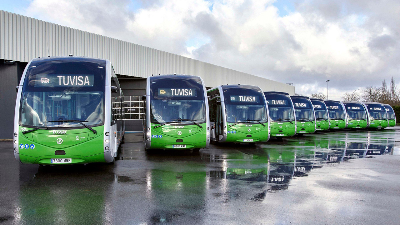 Electric buses from TUVISA