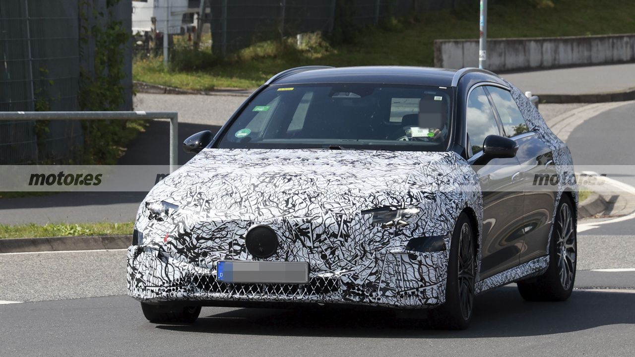 Mercedes prueba el nuevo CLA AMG Shooting Brake en Nürburgring… y hay una sorpresa brutal en su diseño