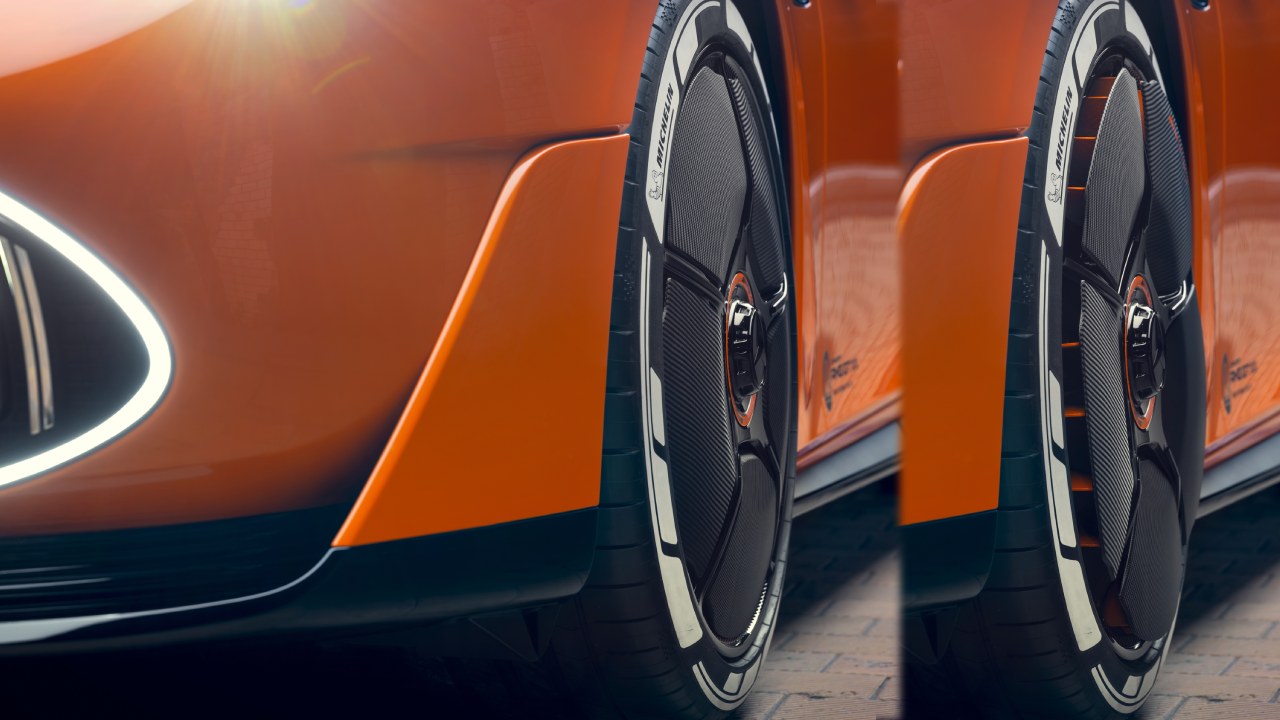 El detalle oculto que no habías visto del Mercedes-AMG GT XX, ¡ruedas conectadas por Bluetooth!