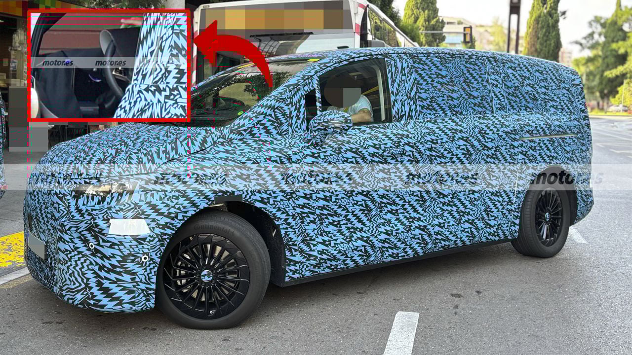 Mercedes no quería que lo vieras así, el nuevo VLE eléctrico, cazado como nunca antes en estas fotos espía