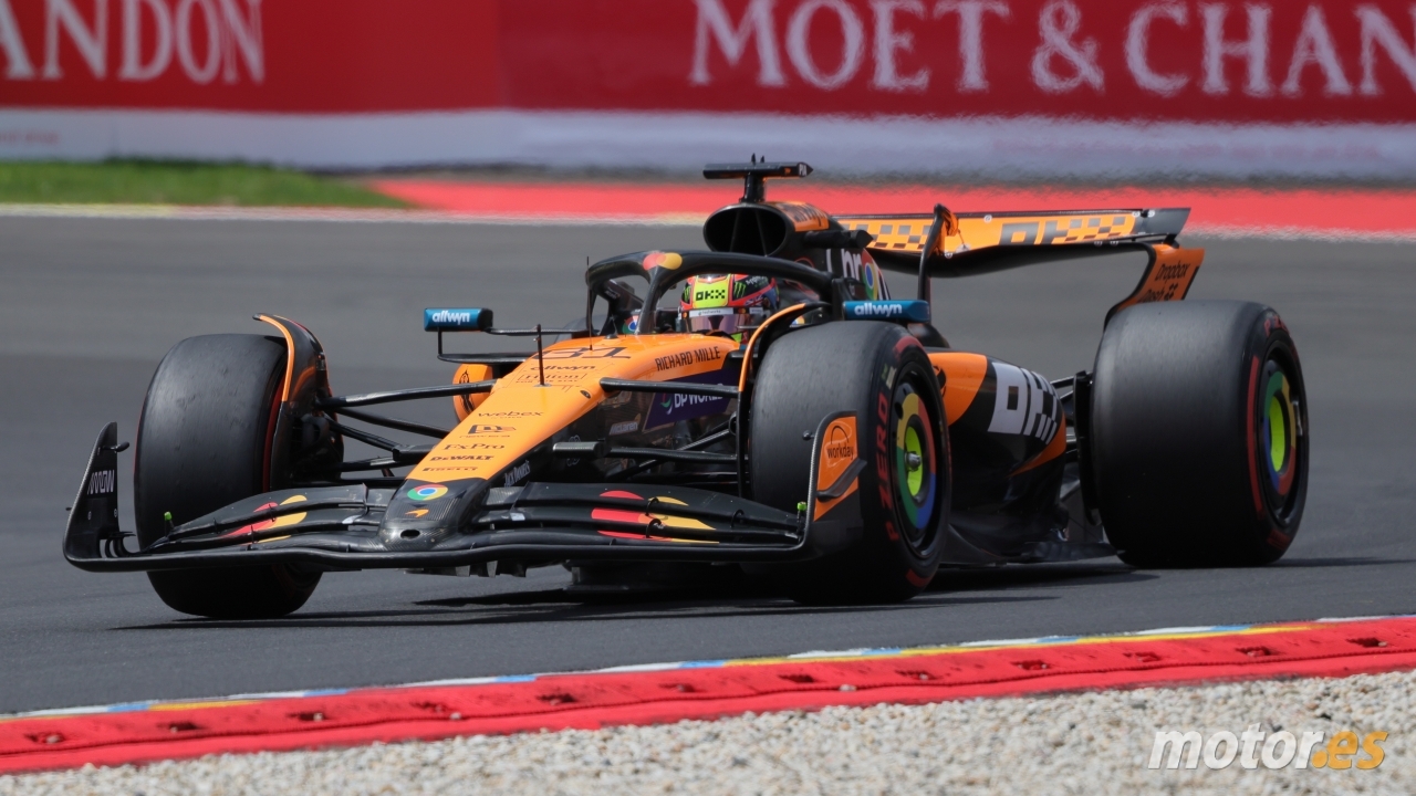 Oscar Piastri martillea a Verstappen y Norris para llevarse la pole sprint en Spa