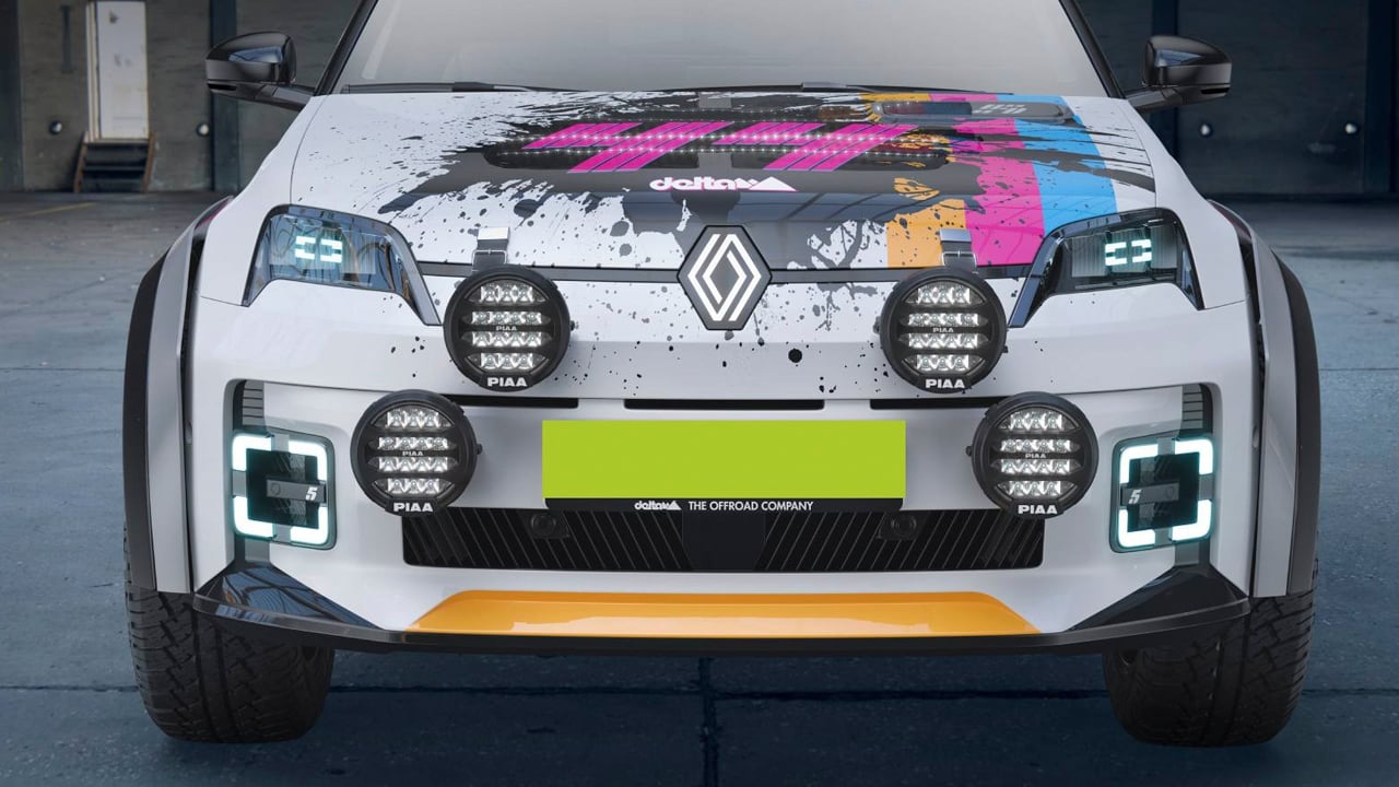 Este Renault 5 eléctrico convertido en todoterreno es tan salvaje que hasta el 4 se queda atrás