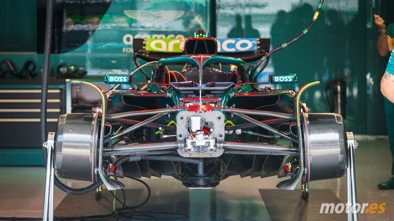 Aston Martin modifica el AMR25 para minimizar la lesión de Alonso