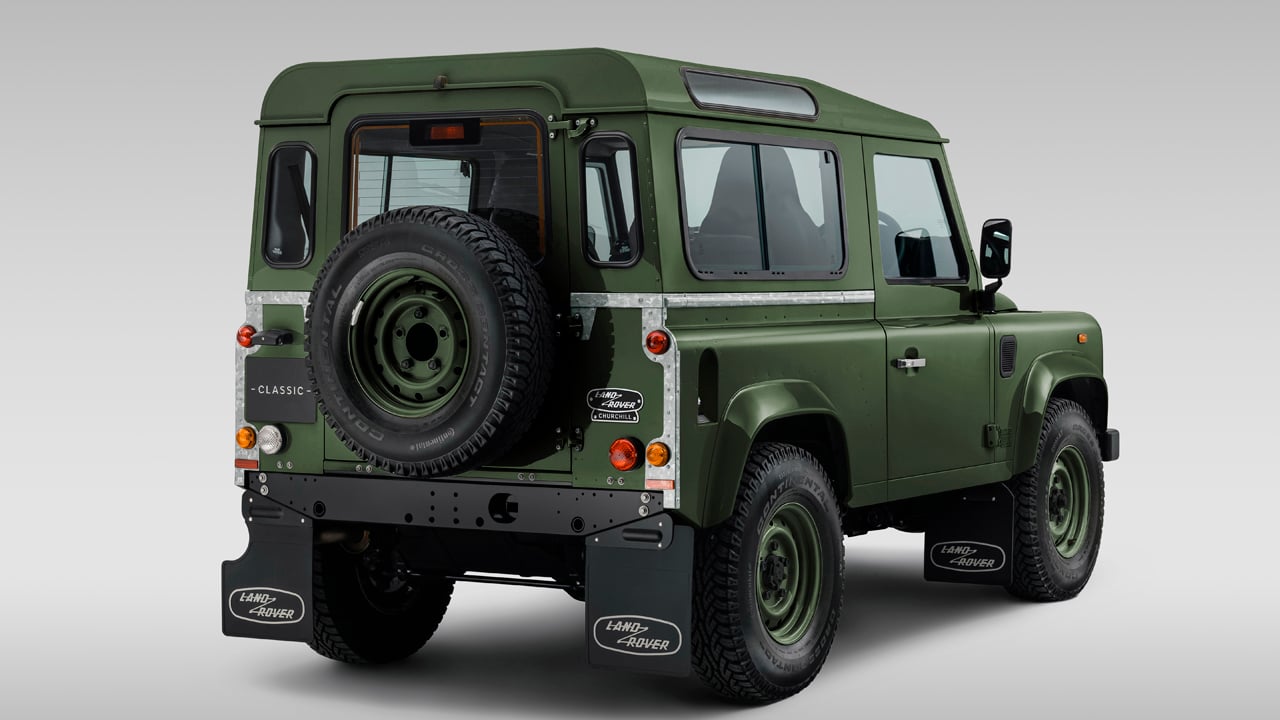 Classic Defender V8 Churchill Edition
