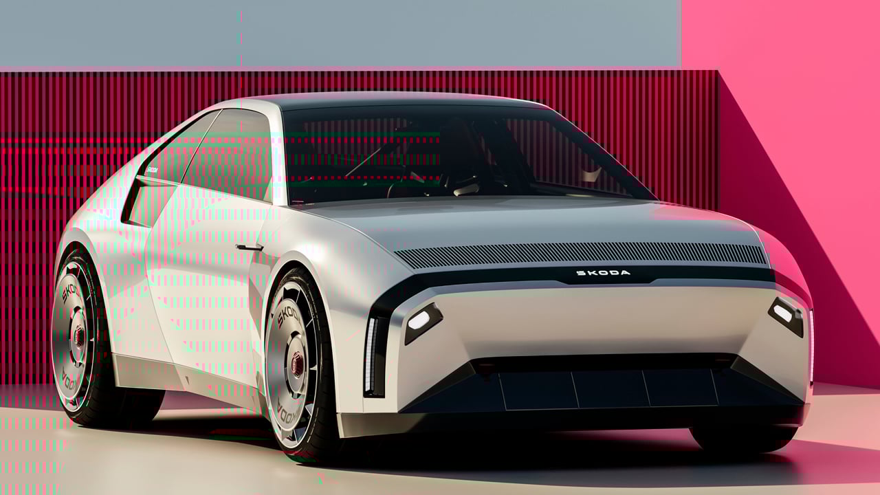 This is what the Skoda 110 R would be like if history met the electric future
