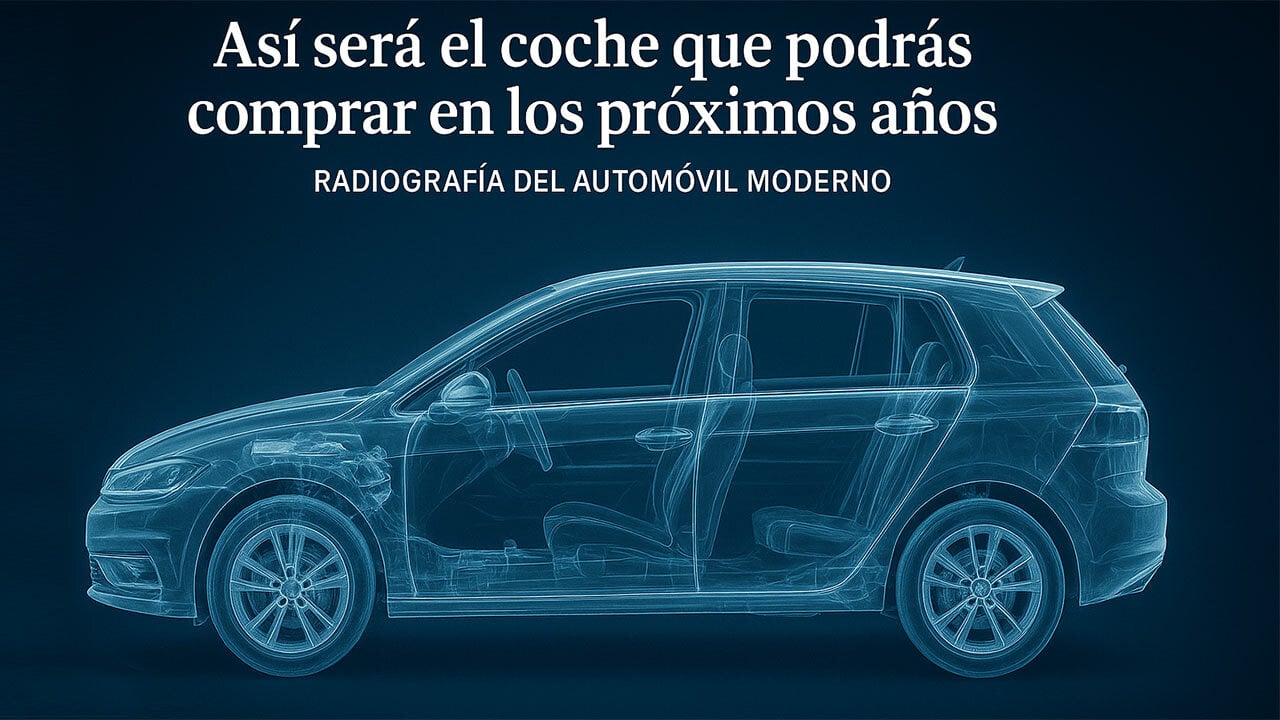 Así será el coche que podrás comprar en los próximos años, radiografía del automóvil moderno