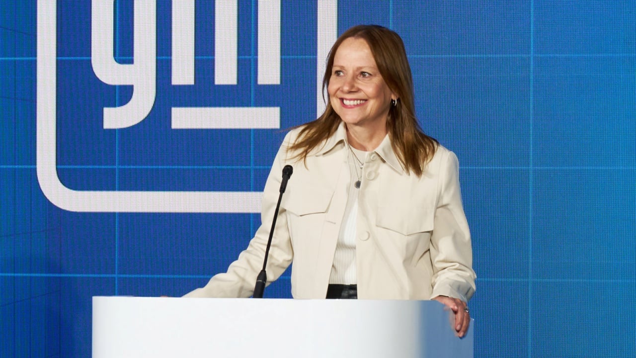 La CEO de General Motors: 