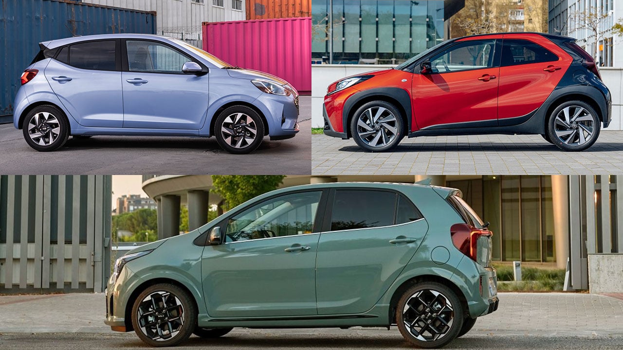 3 coches pequeños baratos de ocasión con cambio automático