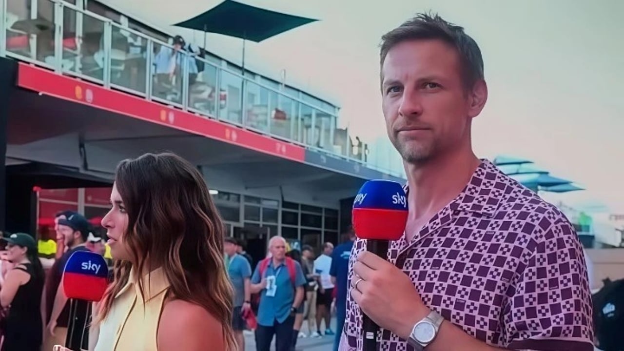 La incómoda situación entre Danica Patrick y Jenson Button a cuenta de Carlos Sainz