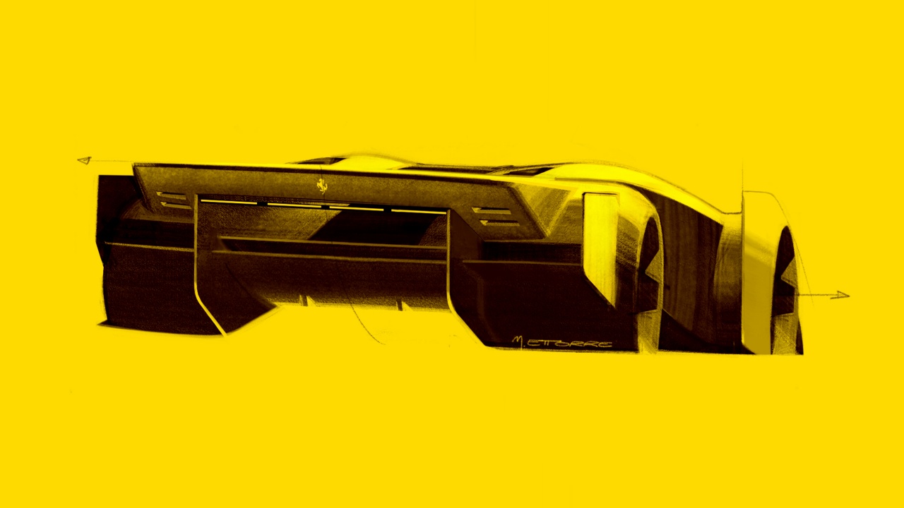 Lo último de Ferrari se llama F76, es muy Cyberpunk y viene literalmente de otro mundo