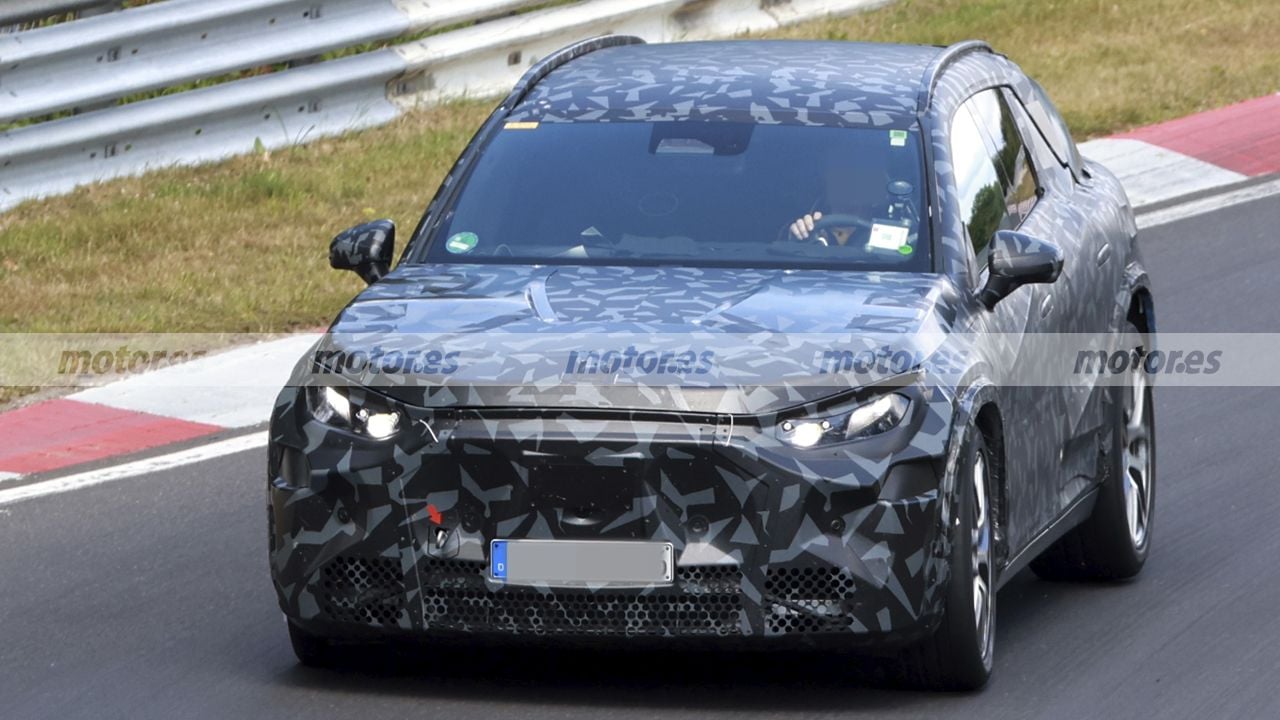 El futuro SUV de AMG ya rueda en Nürburgring, eléctrico, brutal y con hasta 1.500 CV