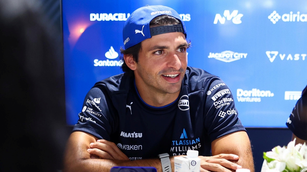 Sainz vaticina que el Williams será muy rápido en México, tanto que la sanción no le quita el sueño