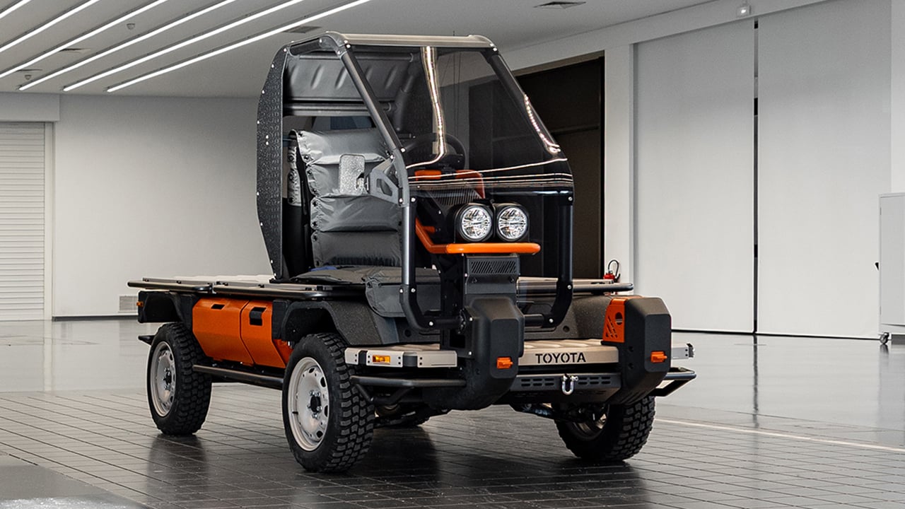 Llega el Toyota IMV Origin, un vehículo modular que puedes montar a lo IKEA