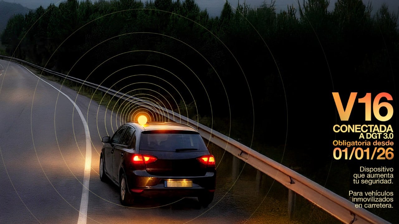 A las puertas del caos total en España por las balizas V-16: estos son los peligros del sustituto de los triángulos