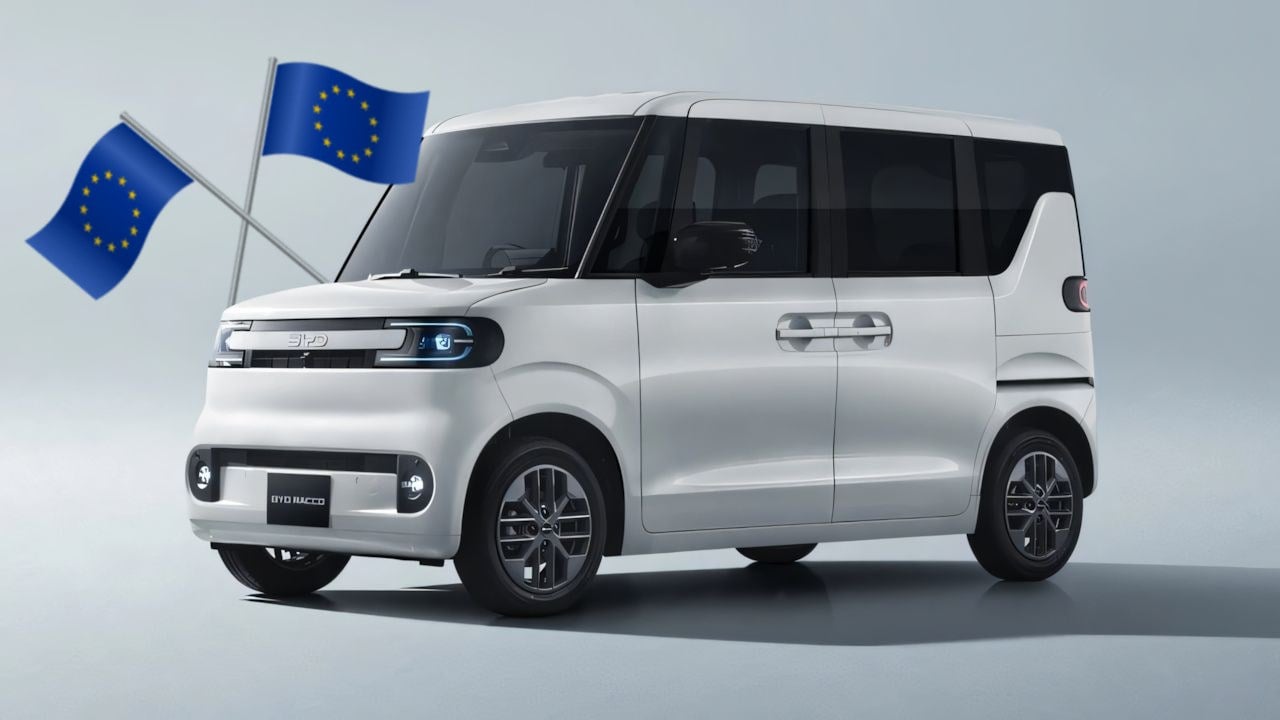 Europa necesita eléctricos urbanos baratos y BYD podría aprovecharlo con su nuevo kei car Racco