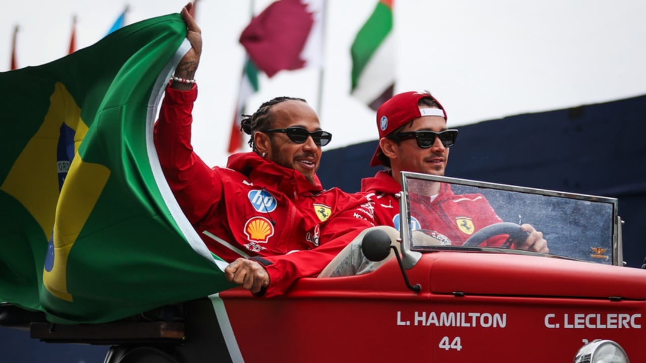Hamilton y Leclerc responden al presidente de Ferrari: 