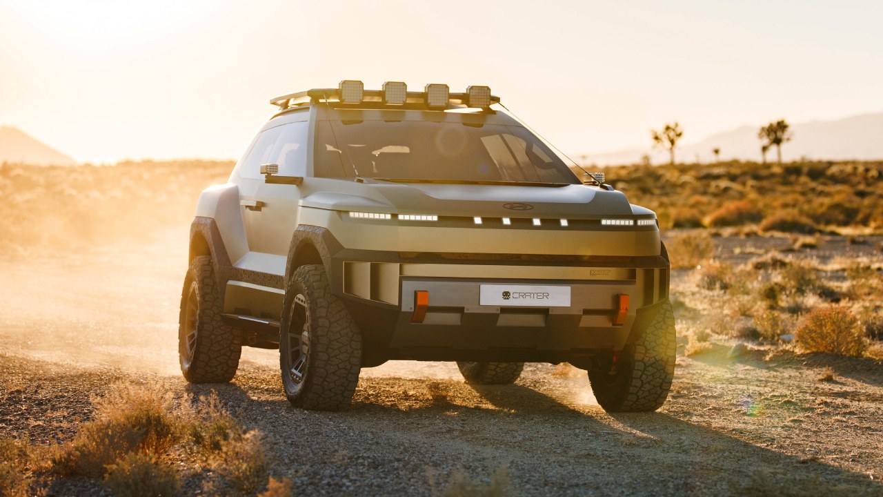 Hyundai rompe esquemas con el CRATER, su primer todoterreno 4x4 de verdad