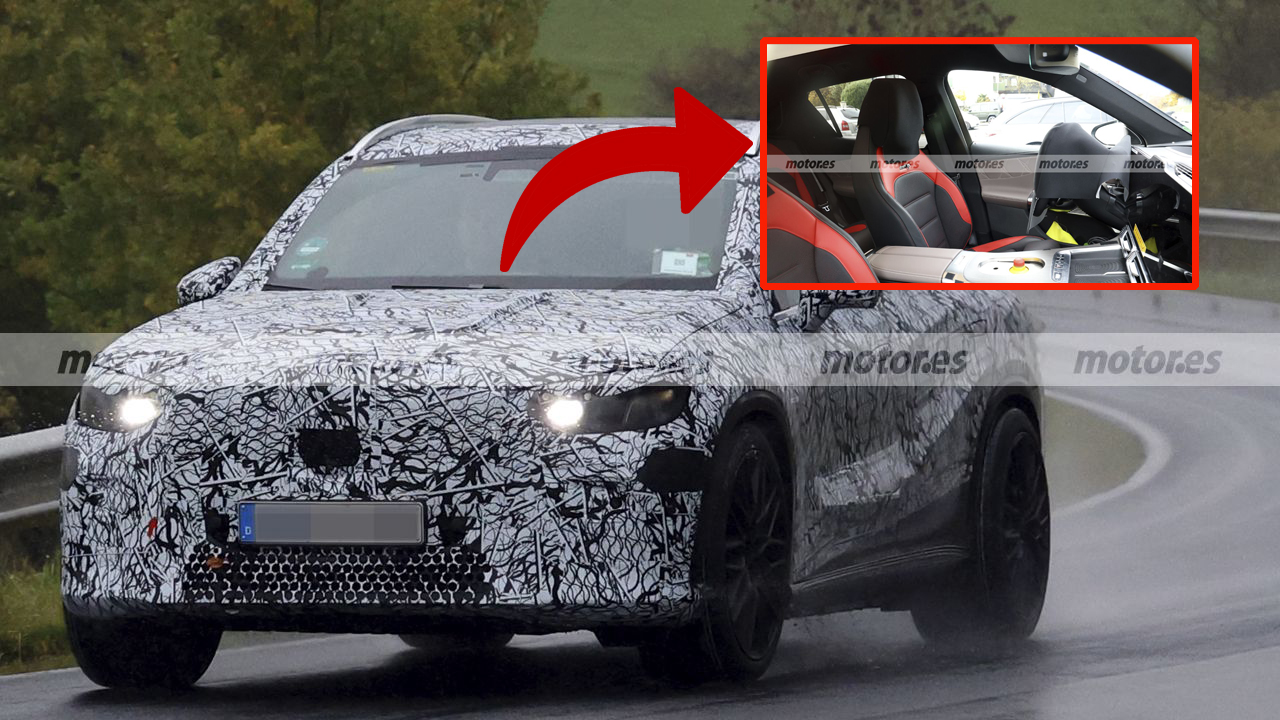 El nuevo Mercedes GLC AMG eléctrico será más brutal de lo que creías (y ya puedes verlo por dentro)