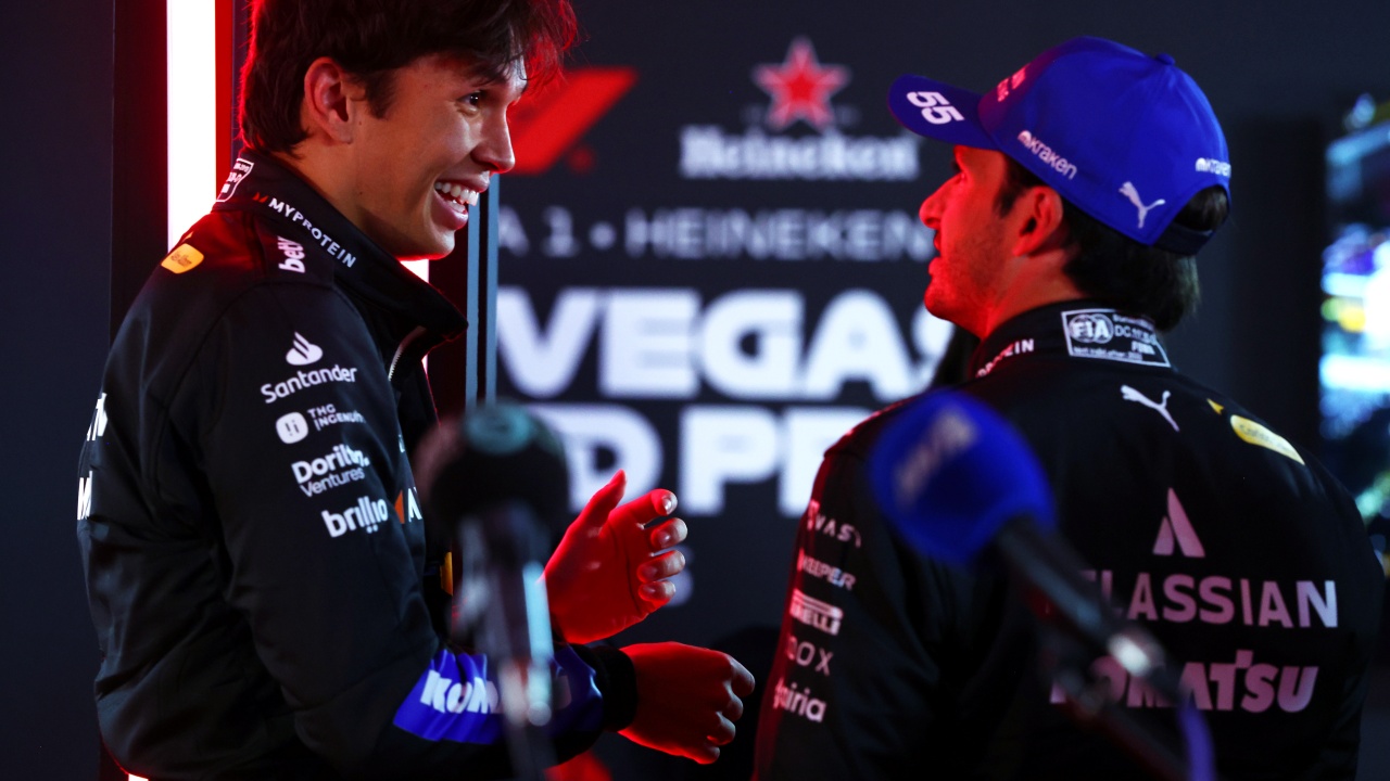 Sainz admite que lo tendrá difícil para continuar su remontada sobre Albon en Qatar