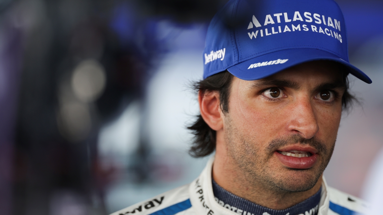 Williams confirma que Sainz no se encuentra bien y cancela sus compromisos en São Paulo