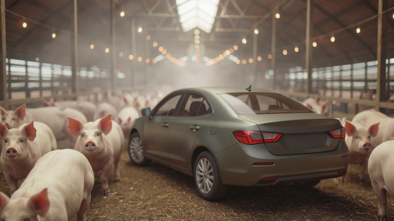 El engaño de los biocombustibles que Europa quiere colarnos: harían falta 120 cerdos al año para alimentar cada coche nuevo