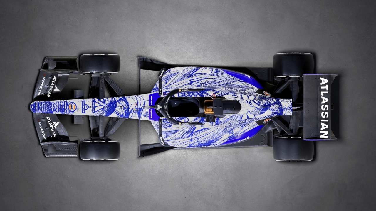 Williams F1 muestra su decoración para el test de Barcelona