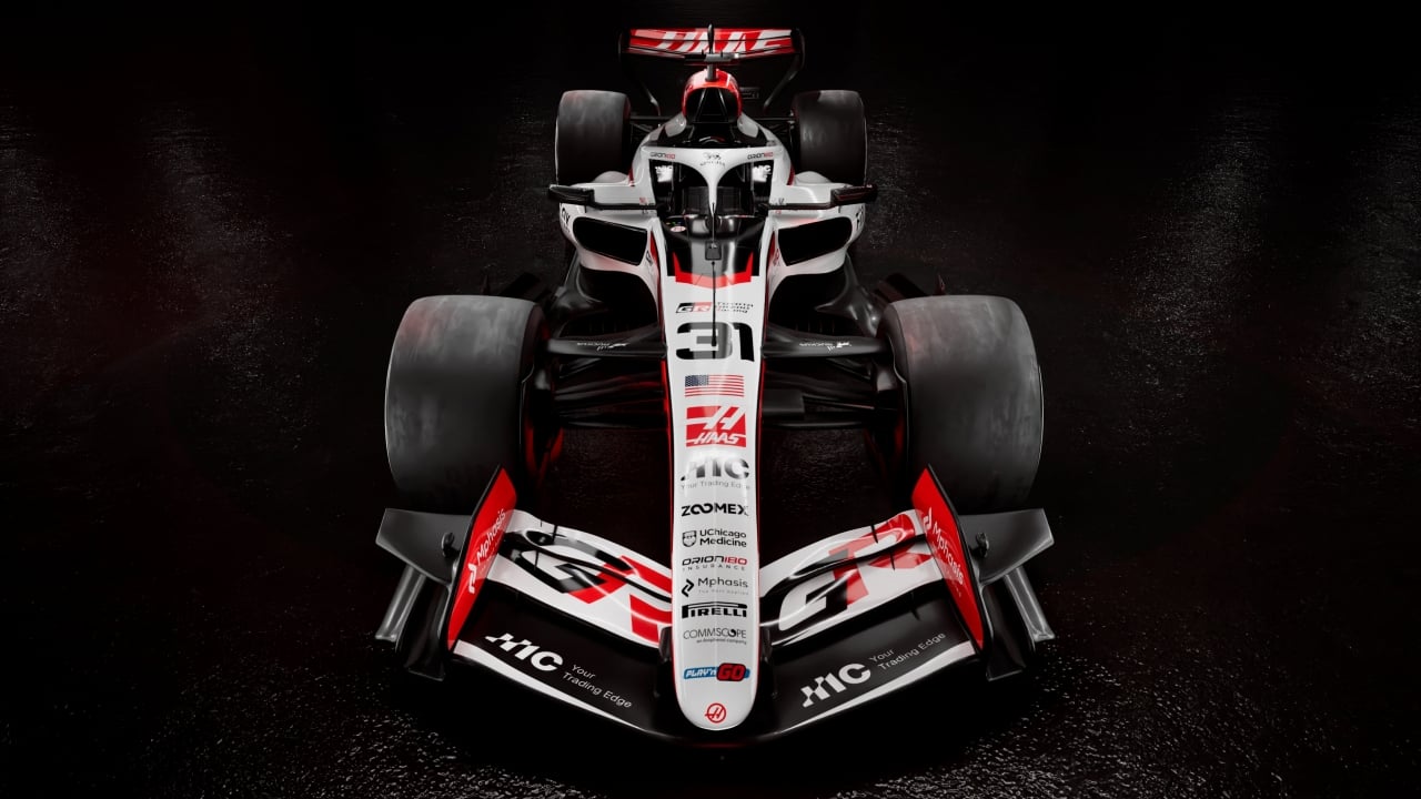 Haas desvela las primeras fotos del F1 que pilotarán Bearman y Ocon