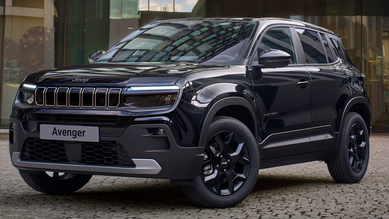 El nuevo Jeep Avenger Black Edition abre el Salón de Bruselas 2026, más agresivo y listo para arrasar