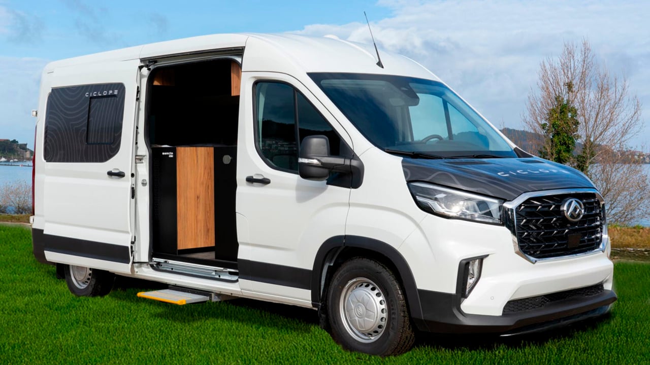 Una empresa española convierte esta MAXUS en una autocaravana completa desde poco más de 51.000 €