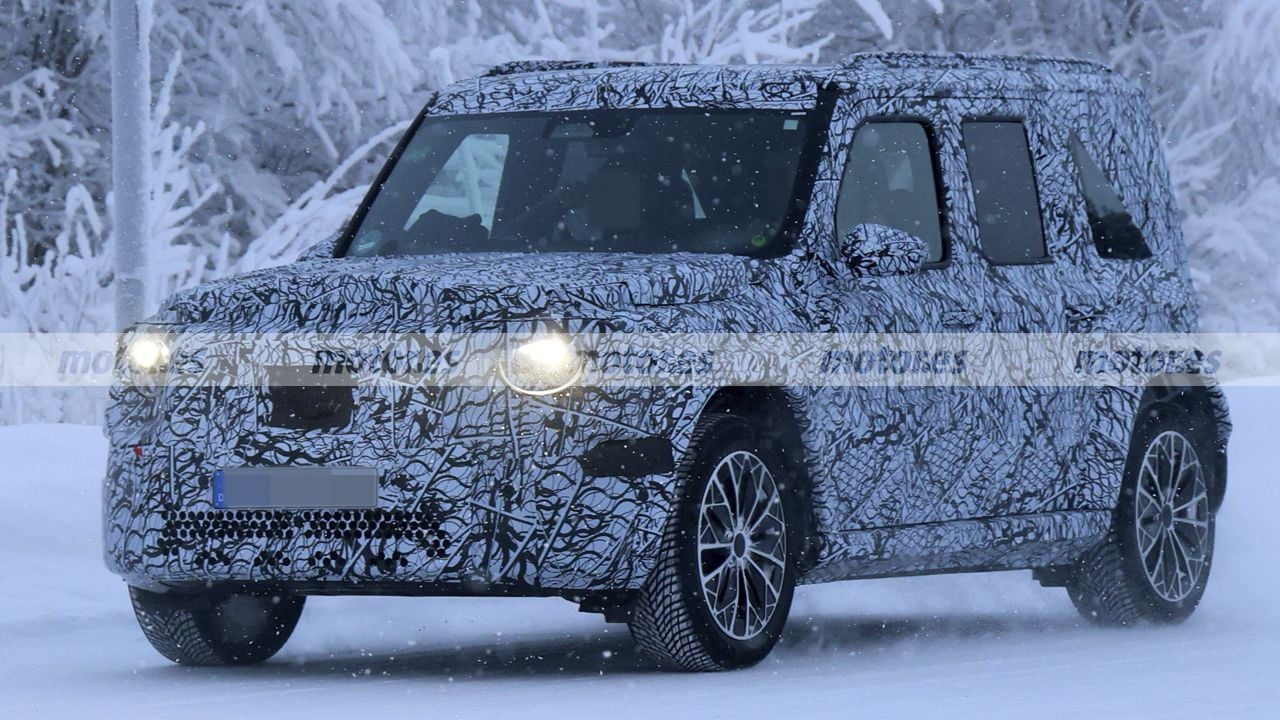 Cazado el Mercedes GLG 2028, el Clase G más pequeño y esperado ya rueda en pruebas