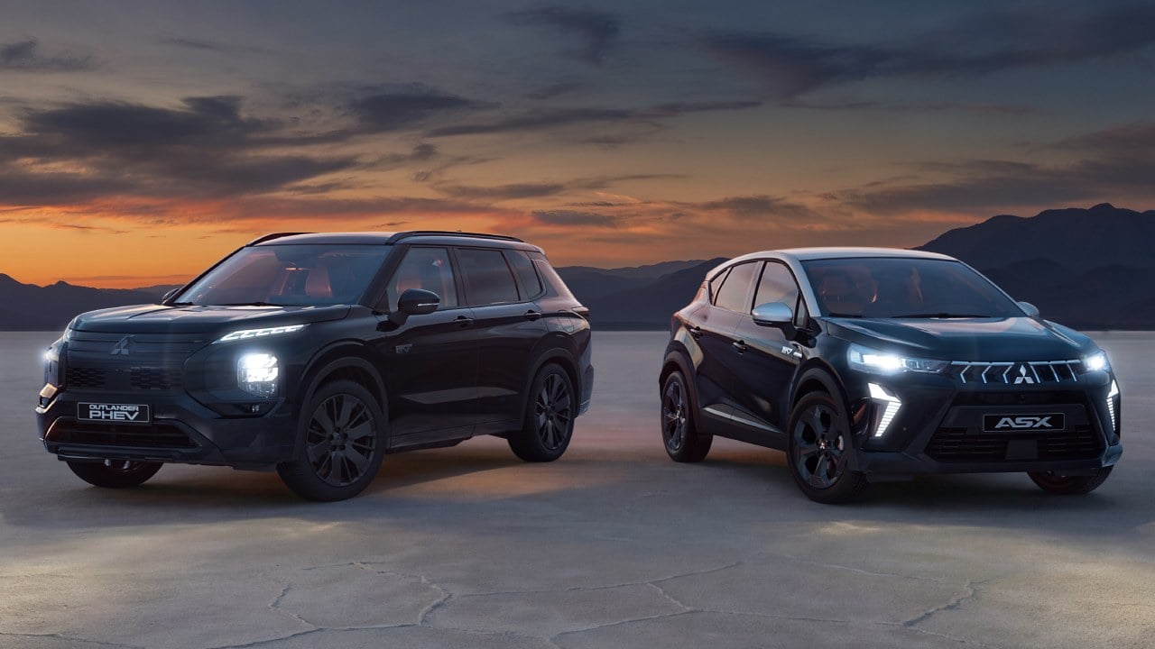 Mitsubishi viste de negro al ASX y al Outlander: más equipamiento y una jugada muy medida en precio
